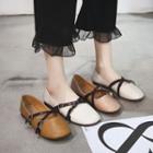 Cross Strapped Flats