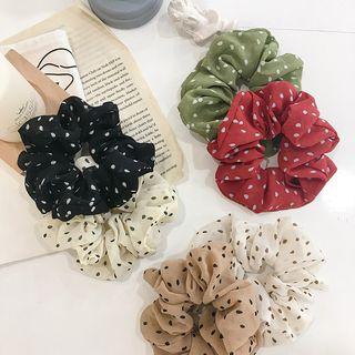 Dotted Chenille Hair Tie
