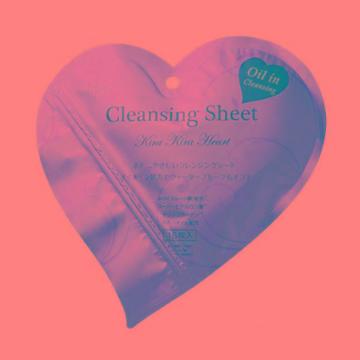 Lcher - Kira Kira Heart Cleansing Sheet Oil-free Type 15 Pcs