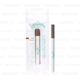 Msh - Eyescream Liquid Eyeliner (milk Brown) 0.55ml