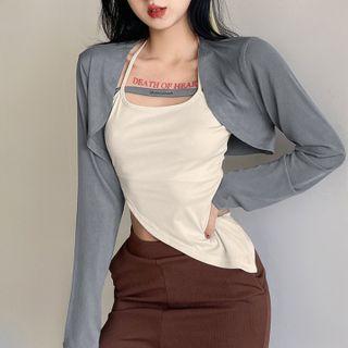 Long Sleeve Two Piece Top