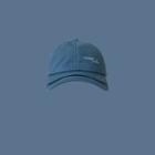 Double Brim Embroidered Baseball Cap