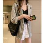 Striped Light Blazer