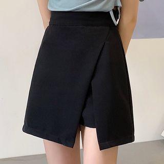 Irregular Mini A-line Skort