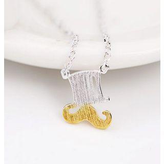 Mustache Pendant Necklace