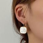 Square Acrylic Alloy Dangle Earring