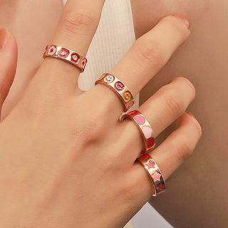 Flower / Heart Alloy Ring (various Designs)