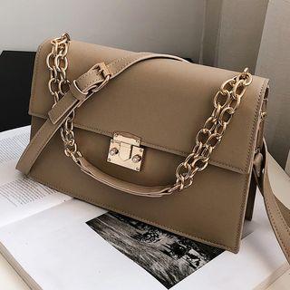 Flap Chained Crossbody Bag