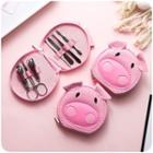 Pig Manicure Kit Pink - One Size