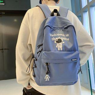 Cartoon Astronaut Print Backpack (various Designs)