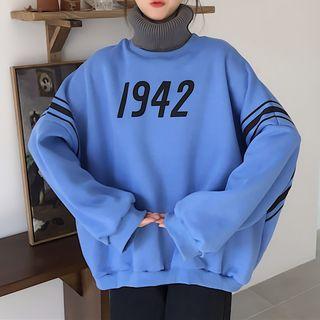 Turtleneck Number Sweatshirt