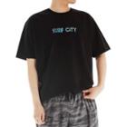 Plus Size Surf City Printed T-shirt