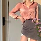 Plain Shirt / Plain A-line Skort