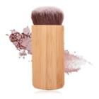 Bamboo Handle Blush Brush As Shown In Figure - One Size