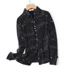 Plain Shirt / Star Print Shirt