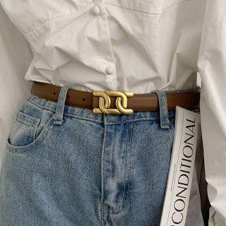 Alloy Buckle Belt