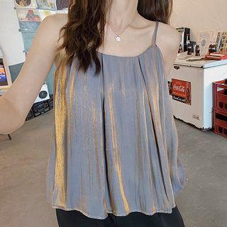 Plain Camisole Top As Shown In Figure - One Size