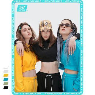 Plain Hooded Sweatshirt In 6 Colors