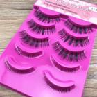 False Eyelashes (5 Pairs)  - One Size