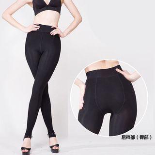 Plain Leggings S8169 - Black - One Size
