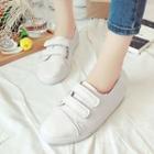 Canvas Strapped Sneakers