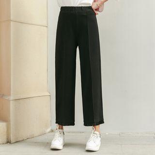 Fringed Wide Leg Pants