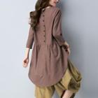 High Low Elbow Sleeve T-shirt