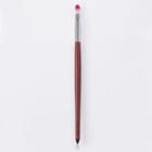 Lips Make-up Brush 22061306 - Brown - One Size