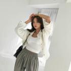 Flap-pocket Shirt Jacket