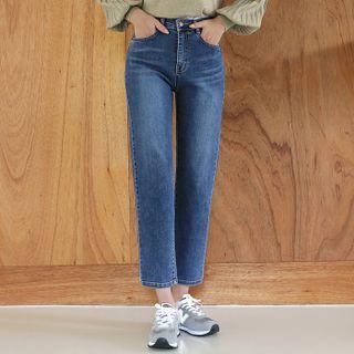 Washes Straight-cut Jeans