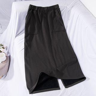 Wide Leg Midi Skirt