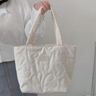 Heart Nylon Tote Bag