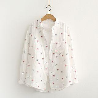 Print Cotton Shirt