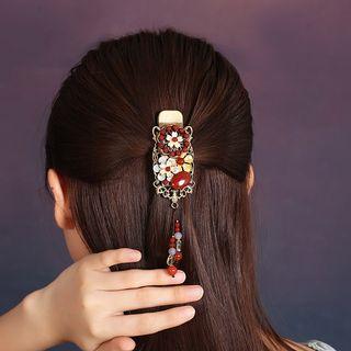 Flower Dangle Hair Clip