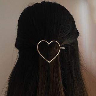 Cutout Sweetheart Hair Clip
