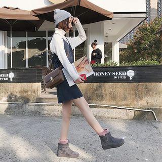 Two-tone Short Boots