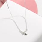 Origami Necklace 925 Silver - Silver - One Size