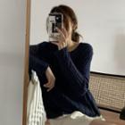 Loose-fit Knitted Top