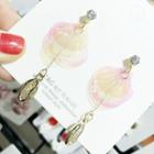 Transparent Scallop Dangle Earring As Shown In Figure - One Size