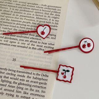 Cherry Alloy Hair Pin (various Designs)