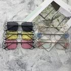 Square Metal Frame Sunglasses / Eyeglasses