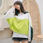 Set: Paneled Light Hoodie + Tank Top