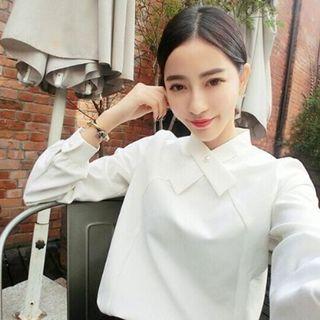 Cross Collar Shirt