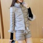 Set: Padded Jacket + Padded Shorts