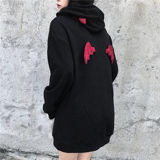 Oversized Embellished Hoodie