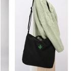 Cactus Embroidered Corduroy Tote
