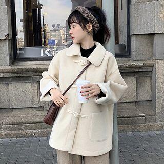 Toggle Coat White - One Size