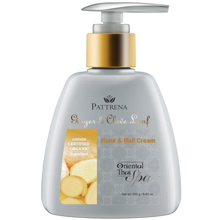 Pattrena - Oriental Thai Spa Hand & Nail Cream (ginger & Clove Leaf) 250g