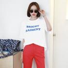 Bright Raiment Letter T-shirt