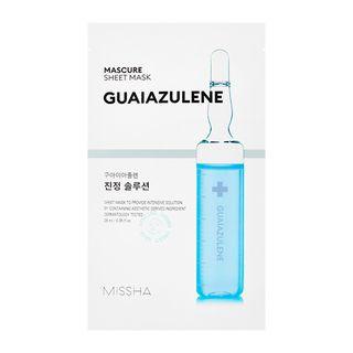 Missha - Mascure Guaiazulene Sheet Mask 28ml 1pc 28ml